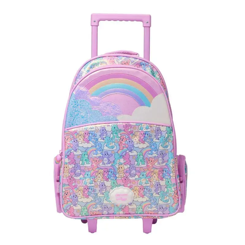 TROLLEY SCHOOL BAG 17" 3 COMPARTMENTS UK