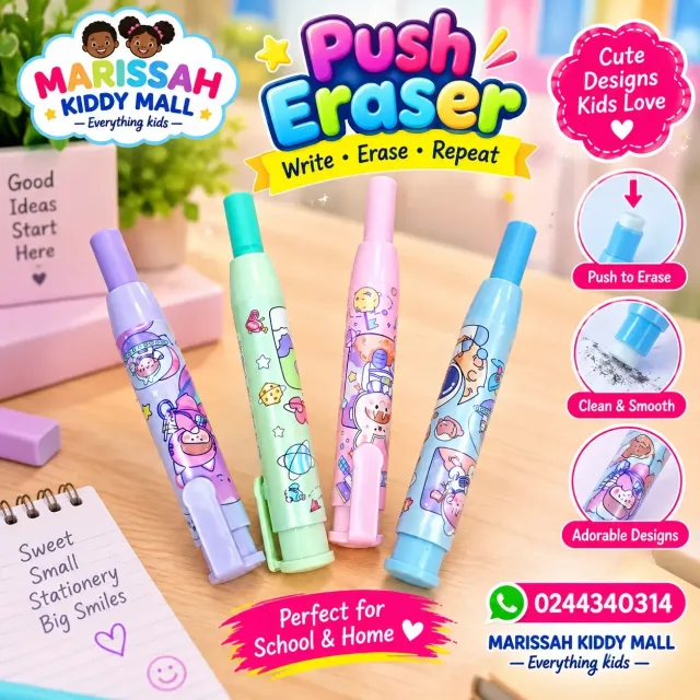 PRESS THE ERASER